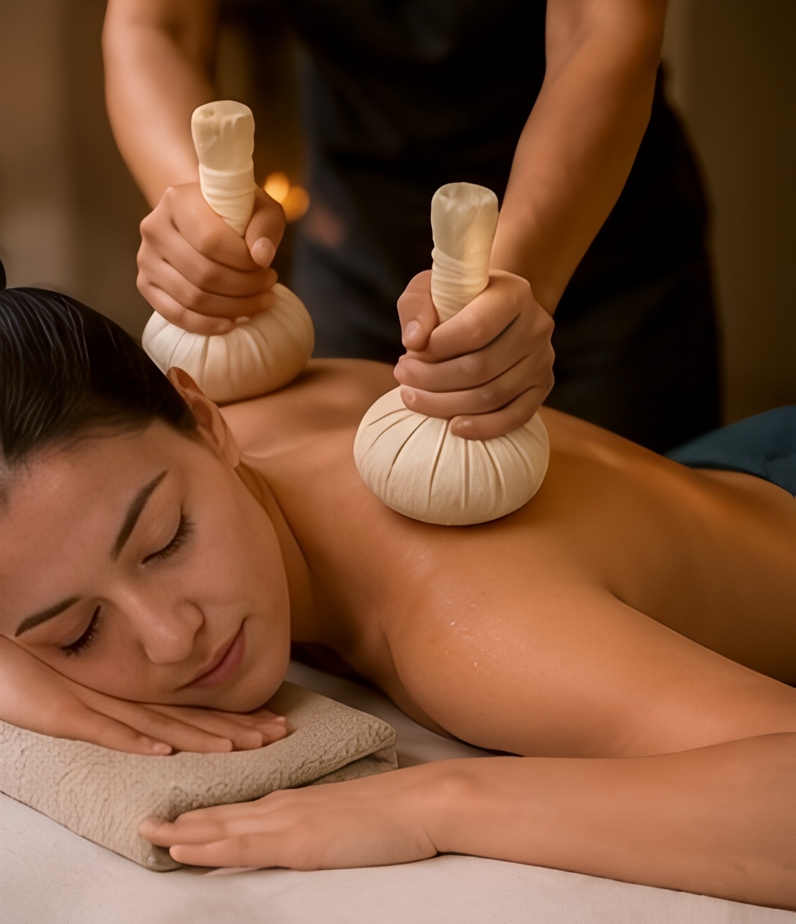 Warm Herbal Potli Therapy