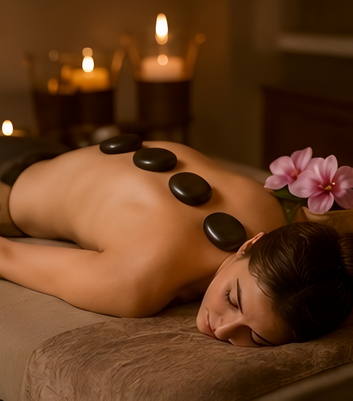 Volcanic Hot Stone Therapy